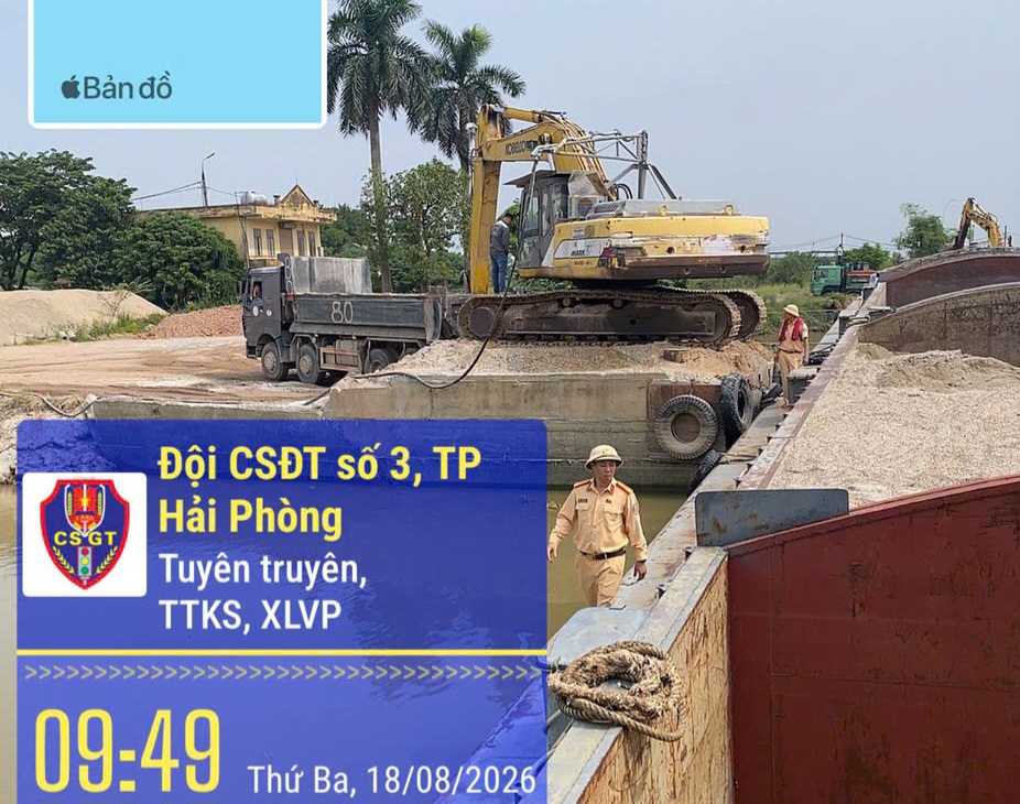Đội Cảnh sát đường thủy số 2: Phát hiện và xử lý 06 vụ việc liên quan đến hoạt động bến bãi, phương tiện thủy vi phạm quy định